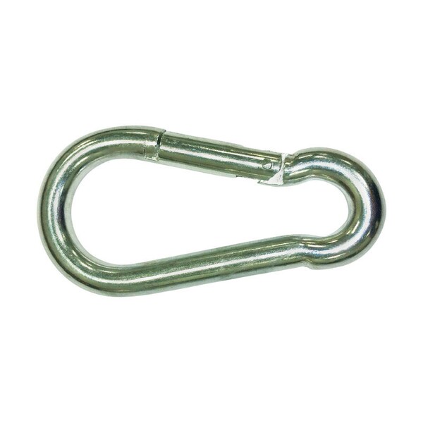 Baron Baron 1/2 in. D X 5-1/2 in. L Zinc-Plated Steel Spring Snap 600 lb 2450-12SM - main